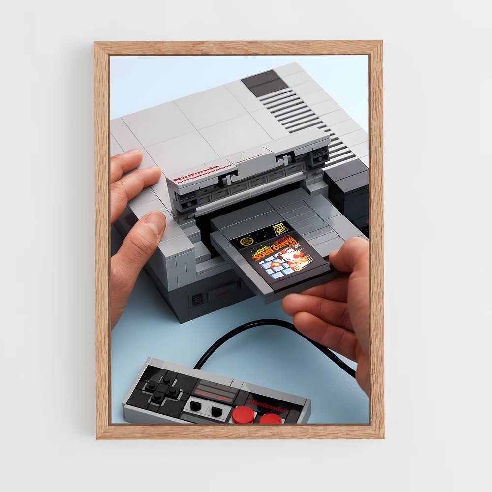 Poster Playtime Nostalgia – affiche Consoles (vue 4)